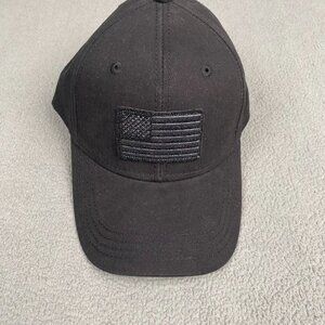 American Flag‎ Hat Snapback,Black Unisex Onesize,Adjustable,Adult.Outdoor